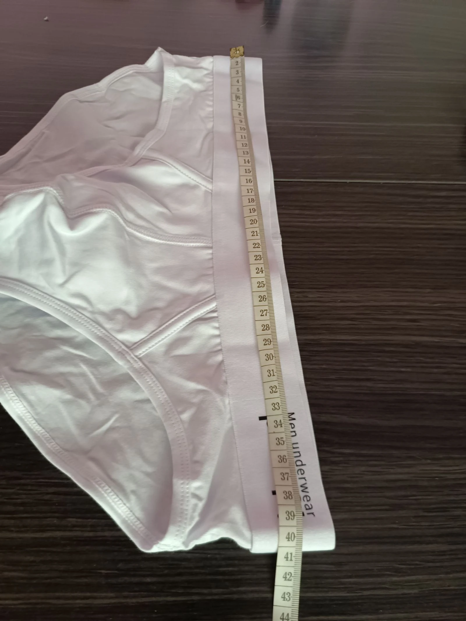 Men's white slip set and elastic harness – photo 5